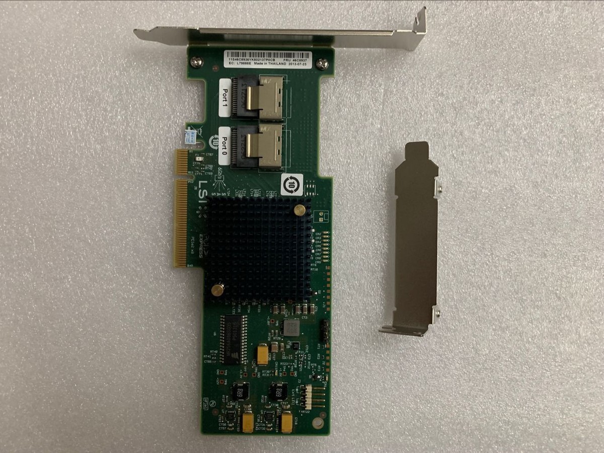 Genuine LSI 9200-8i SAS HBA – 6Gbps PCIe RAID Controller Card (IT Mode) For FreeNAS/unRAID