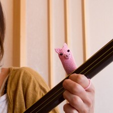 Animal Yubikake /Finger slider for Shamisen Japan made
