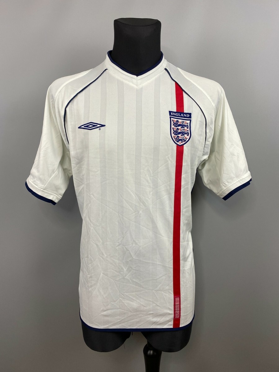 ENGLAND 2001 2003 HOME SHIRT FOOTBALL SOCCER JERSEY UMBRO ENGLAND 2001 2003 HOME SHIRT FOOTBALL SOCCER JERSEY UMBRO