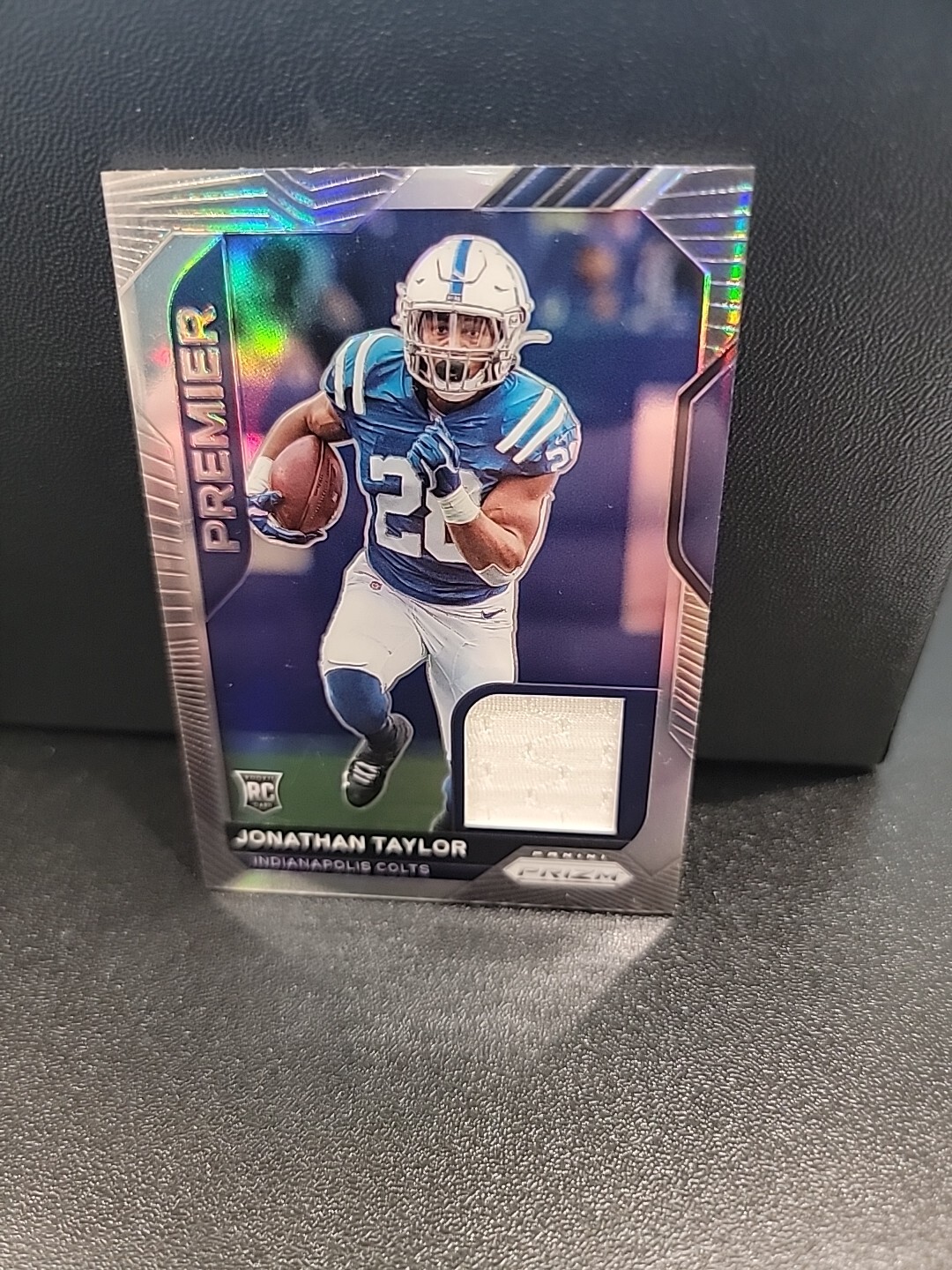 2020 Panini Prizm Premier Jerseys Jonathan Taylor #4 Rookie RC