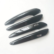 Gloss Black Door Handle Cover Plastic Fits 20-23 Axela Mazda3 CX-30 CX-50