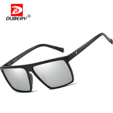DUBERY Men Women Polarized Sport Sunglasses Square Driving Fishing Glasses UV400 5