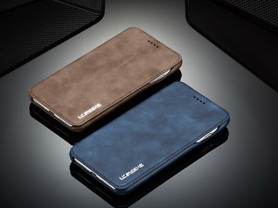 Magnetic Leather Wallet Slot Stand Flip Cover Case For iPhone 16 15 17 Pro Max