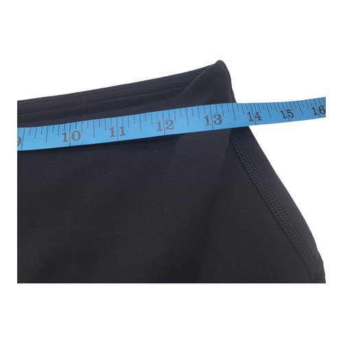 Lululemon Leggings Women 10 Black Wunder Under HR Crop 23” Flocked Gym LW6AYES  - 第 6/8 張圖片