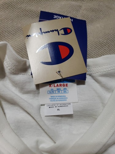 NWT Champion Men Life Heritage Tee C Logo Crew Neck Heavyweight Short Sleeve XL - Picture 10 of 10