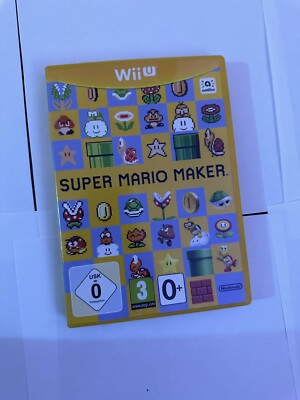 SUPER MARIO MAKER PAL NINTENDO WII U GETESTET FUNKTIONIERT