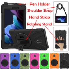 For Samsung Tab Active3 Active5 T570 Heavy Duty Shockproof Case Cover Pen Holder