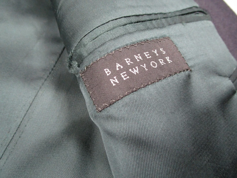 Chaqueta Barneys New York Loro Piana Para Hombres 42 Larga Azul Stuartwood Cachemira Blazer Foto 2 de 4