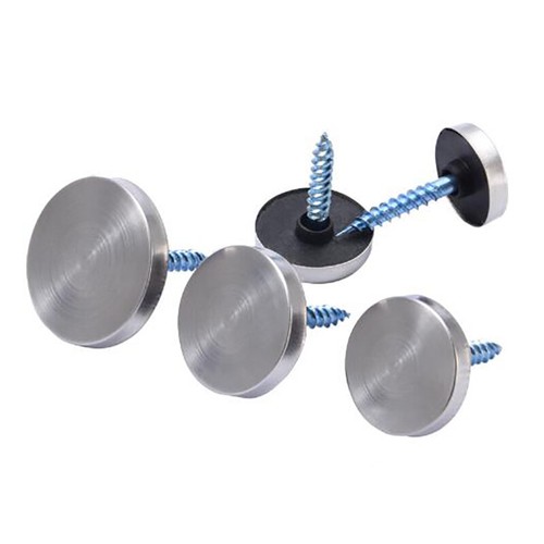 Stainless Steel Round Head Decorative Mirror Screw Cap Cover Nails Dia 12mm~30mm - Picture 5 of 6
