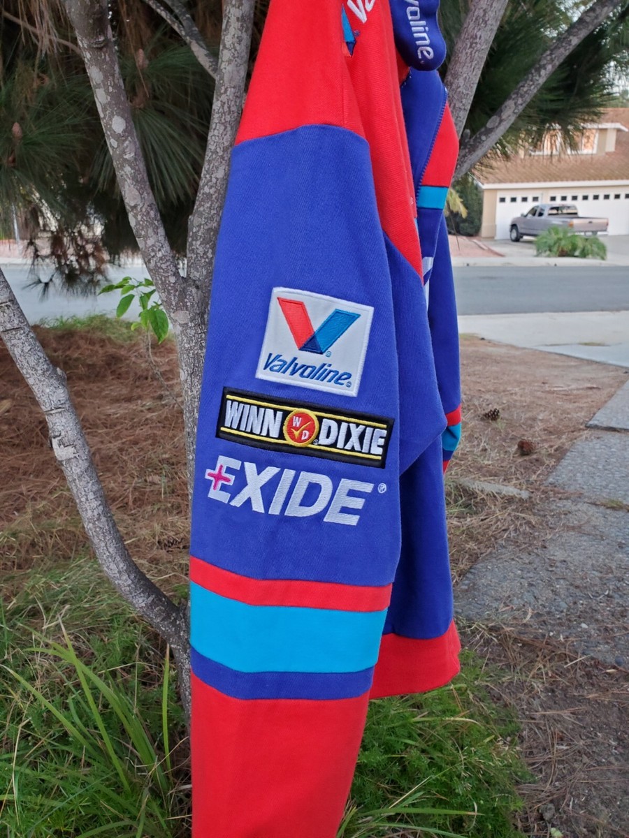 マークマーティン　レーシングジャケット Mark Martin #6 Valvoline Racing Race Jacket Mens Size XL