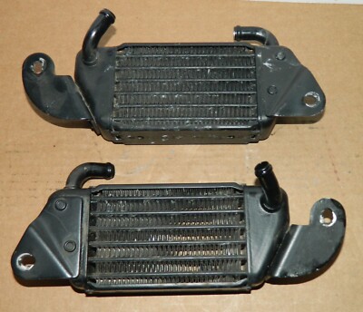 Engine Oil Coolers Radiators Left Right 2001 BMW R1200C Euro Classic  Montana OEM