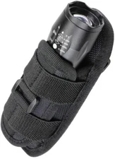 Tactical Flashlight Pouch Holster Holder Belt Clip with 360 Degree Rotatable