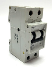 Siemens 5SX22 D8 Circuit Breaker 2-Pole Max 480V AC