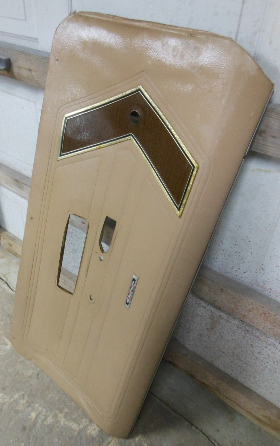 68 AMC AMX JAVELIN TAN INTERIOR CARDBOARD DOOR PANEL R RH RIGHT