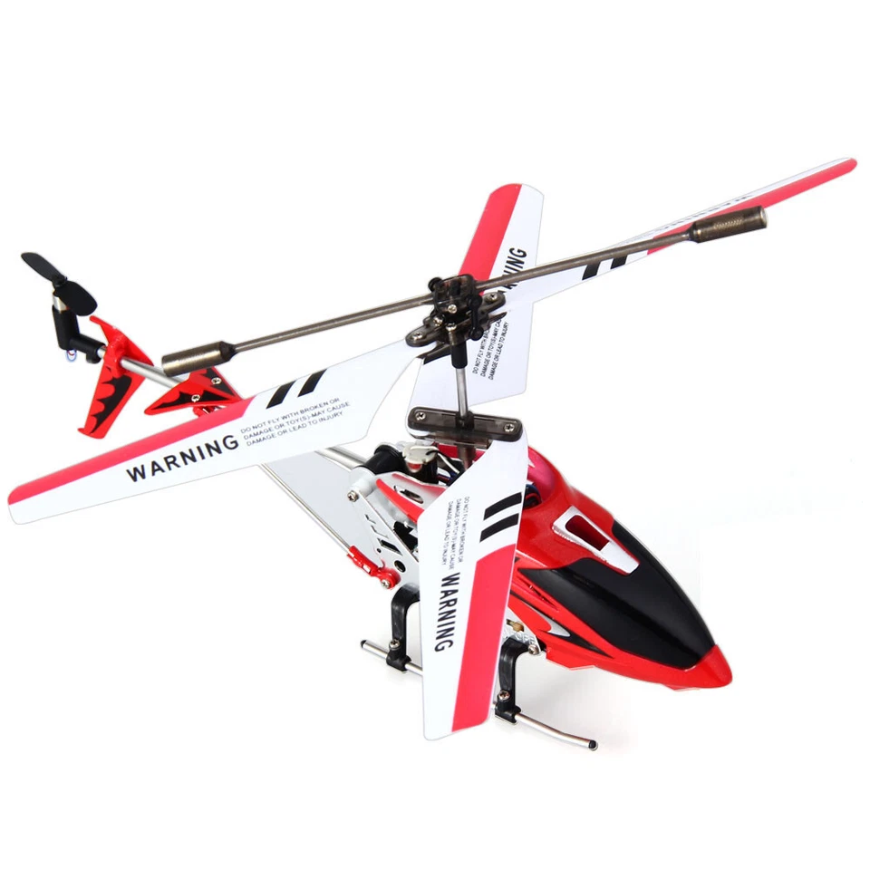 S107G 3CH Anti-collision Anti-fall Infrared Mini RC Helicopter With Gyro RTF Toy - image 3 of 4
