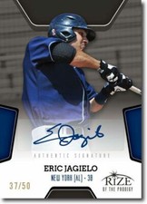 ERIC JAGIELO 2013 Rize Rookie Autograph BLACK Auto PRODIGY RC #/50
