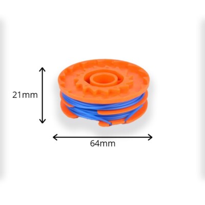 ALM Spule & Schnur Passend Für Qualcast/Worx Rasentrimmer - 5 M, 1,5 Mm, Ersatzteil Made In UK