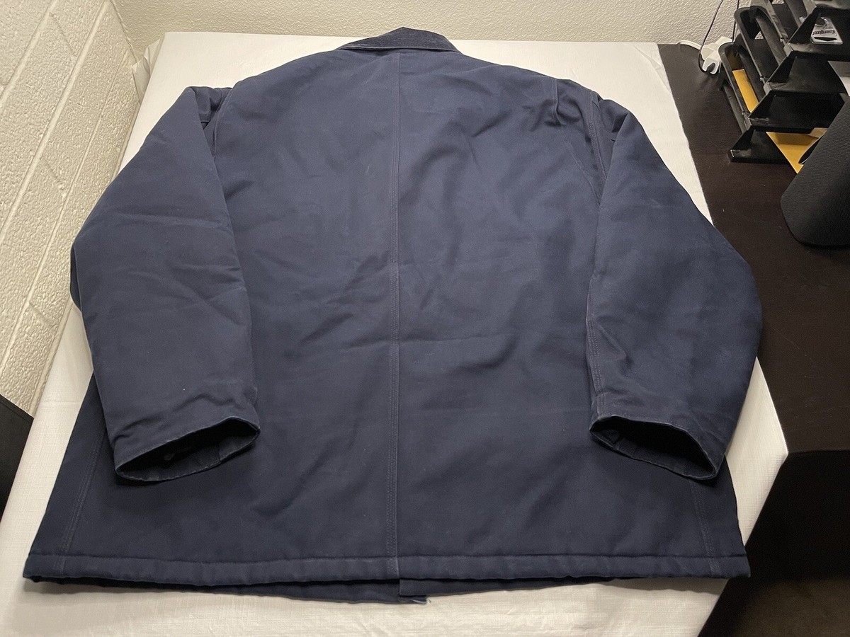 Men's Carhartt Quilt Lined Arctic Winter Coat Size 3XL Dark Navy