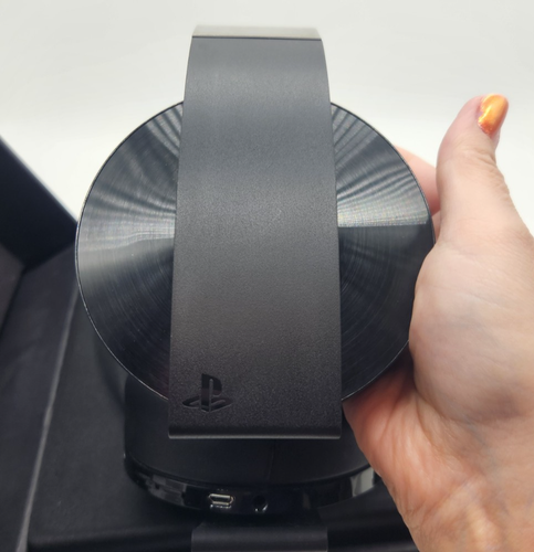 Auriculares inalámbricos para juegos Sony Platinum para PS4 PlayStation 4 negros con dongle - Imagen 7 de 10