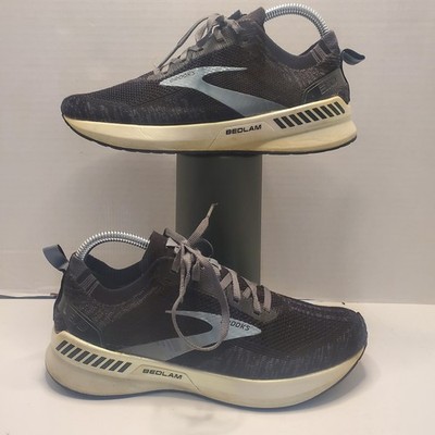 Brooks Bedlam 3 Running Shoes Women s 8B Black White Sneakers 1203301B012
