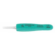 Excelta 5-Sa-Et Tweezer, Very Fine, 4-3/4 In. L, Ss