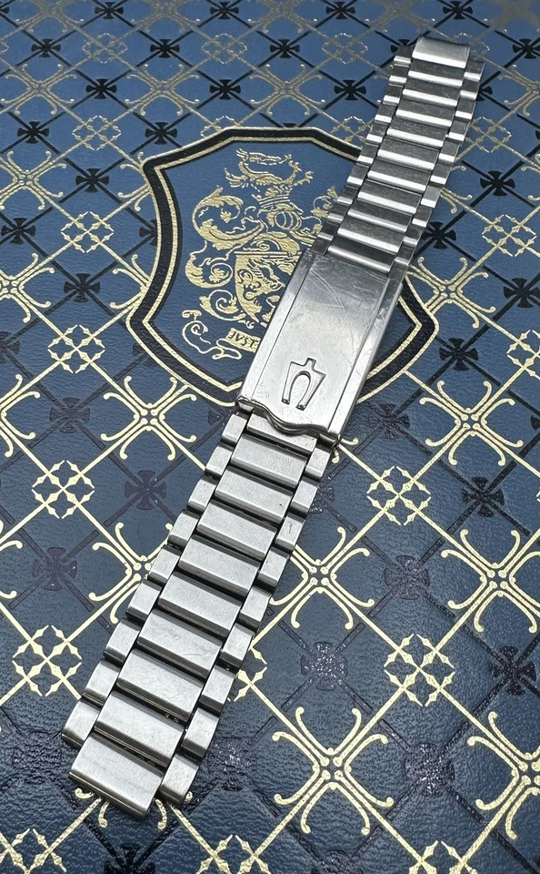 Pulsera de acero inoxidable JB Champion para Bulova Accutron - Similar a Omega 1175 Foto 2 de 4