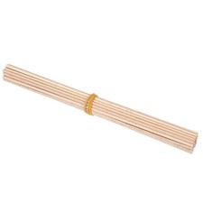 1/8 x 8 Inch Wooden Dowel Rod 30 Pcs Wood Dowels for Crafts, Natural Color