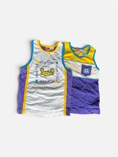 LOT - Mc Kids Sea Life Graphic Sleeveless Cotton Tank Top, Kids Unisex 4T