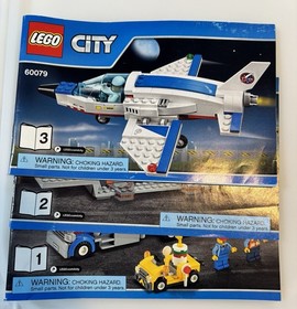 LEGO CITY Training Jet Transporter 60079. 100% Complete. No Box