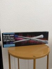 Brookstone Electronic Drum Sticks Set Of Two Sticks with Speakers Brand New