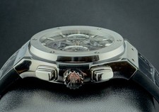 Hublot Classic Fusion Aero 45mm Titanium Skeleton Men's Watch - 525.NX.0170.LR 8