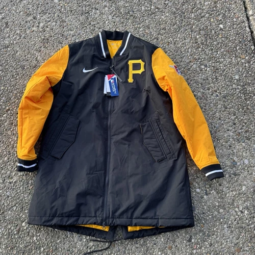Pittsburgh Pirates Nike Dugout Performance Full Zip Jacket Men’s Sz L New W Tags - product listing photo