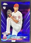 2018 Topps Chrome Shohei Ohtani RC Purple Refractor Rookie #/299 Angels