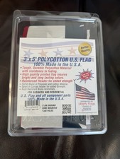 American Flag 4'x6' Nylon - Certified Made in USA - Sewn Stripes & Embroidered