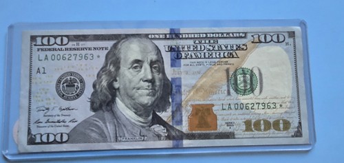 2009 A $100 Bill Star Note