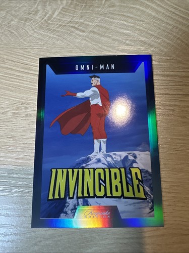 Lotto SDCC Limited Keepsake Invincible Blood Splatter Limited 100 Relic Foil Raro - Foto 6 di 15
