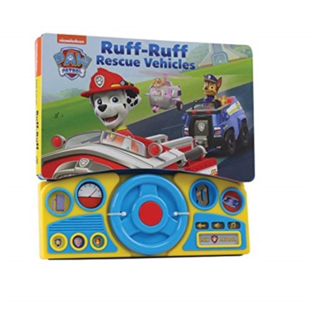 Nickelodeon PAW Patrol: Ruff-Ruff Rescue Vehicles Sound Book by PI Kids