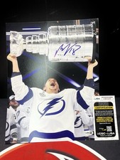 Ondrej Palat  Autographed Tampa Bay Lightning Signed 11x14 Photo JSA COA NHL