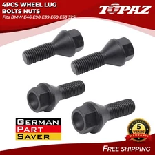 New 4PCS Wheel Lug Bolts Nuts FOR BMW E46 E90 E39 E60 E53 325i 36136781150