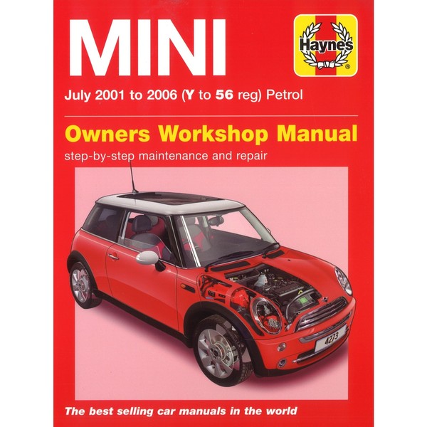 Mini 07.2001-2006 One Cooper S SchräGheck FließHeck Repair Manual Haynes-image