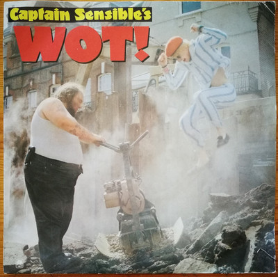 Captain Sensible   Wot! 7'' Single 1982 EX(NM)(cleaned)/VG(VG+)
