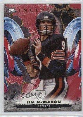 2024 Topps Inception Red 30/75 Jim McMahon #16 3hd