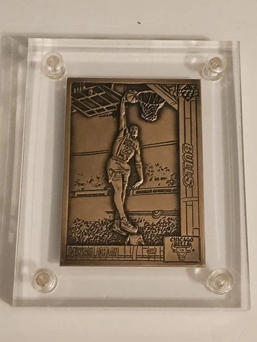 Michael JORDAN Bronze 1546/5000 - 1996 Upper Deck Highland MINT - 1991 UD Card