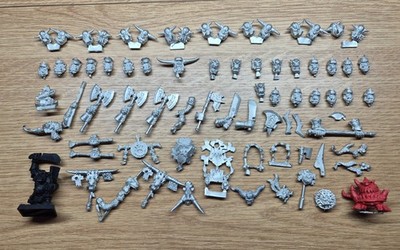 Warhammer Games Workshop Classic Metal Orc Bitz incl. Loads of Heads!