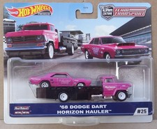 Hot Wheels Premium Car Culture / Team Transport - '68 Dodge Dart  Horizon Hauler