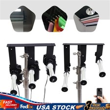 Electric 3-Roller Wall Mounted Motorized Cloth Background Support System Remote