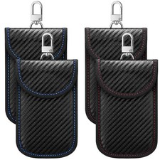 Faraday Bag For Key Protectors Fob 4 Pcs Faraday Cage Protector Car Rfid Signal