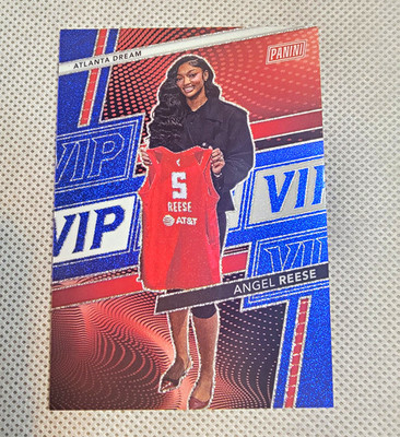 Panini 2026 The National VIP Prizm Angel Reese Atlanta Dream AR Serial /75