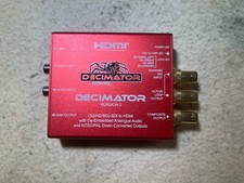 Decimator Design DECIMATOR 2 3G/HD/SD-SDI-HDMI Convertidor - Compatible con HDMI