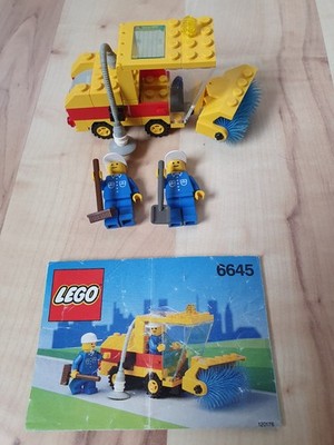 1991 Lego Classic Kehrmaschine Street Sweeper 6645 vollständig, mit Anleitung